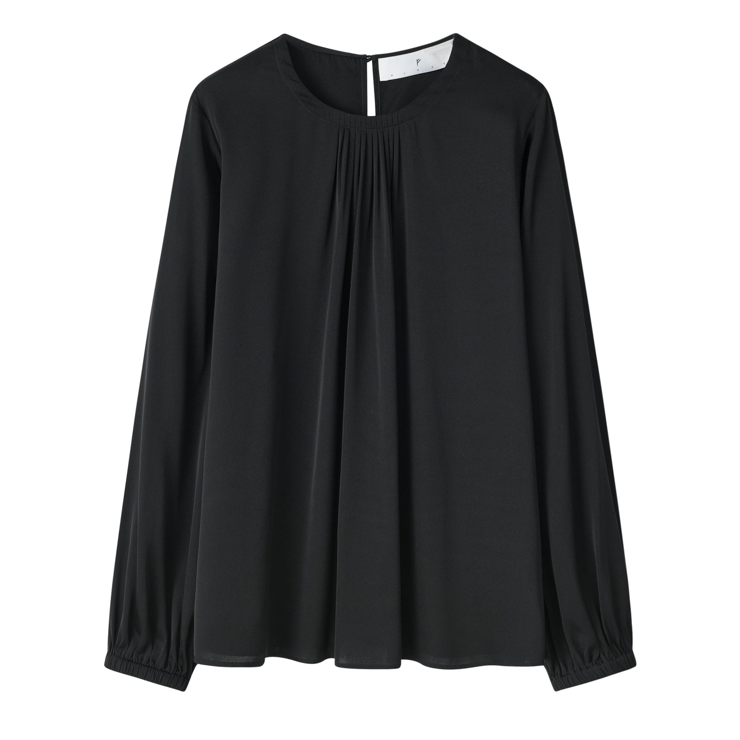 Black Silk Blouse