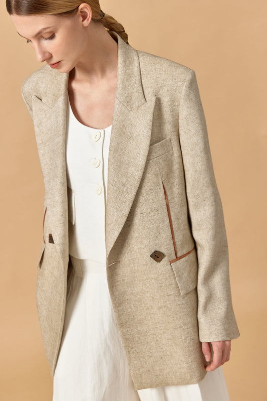 Linen Blazer