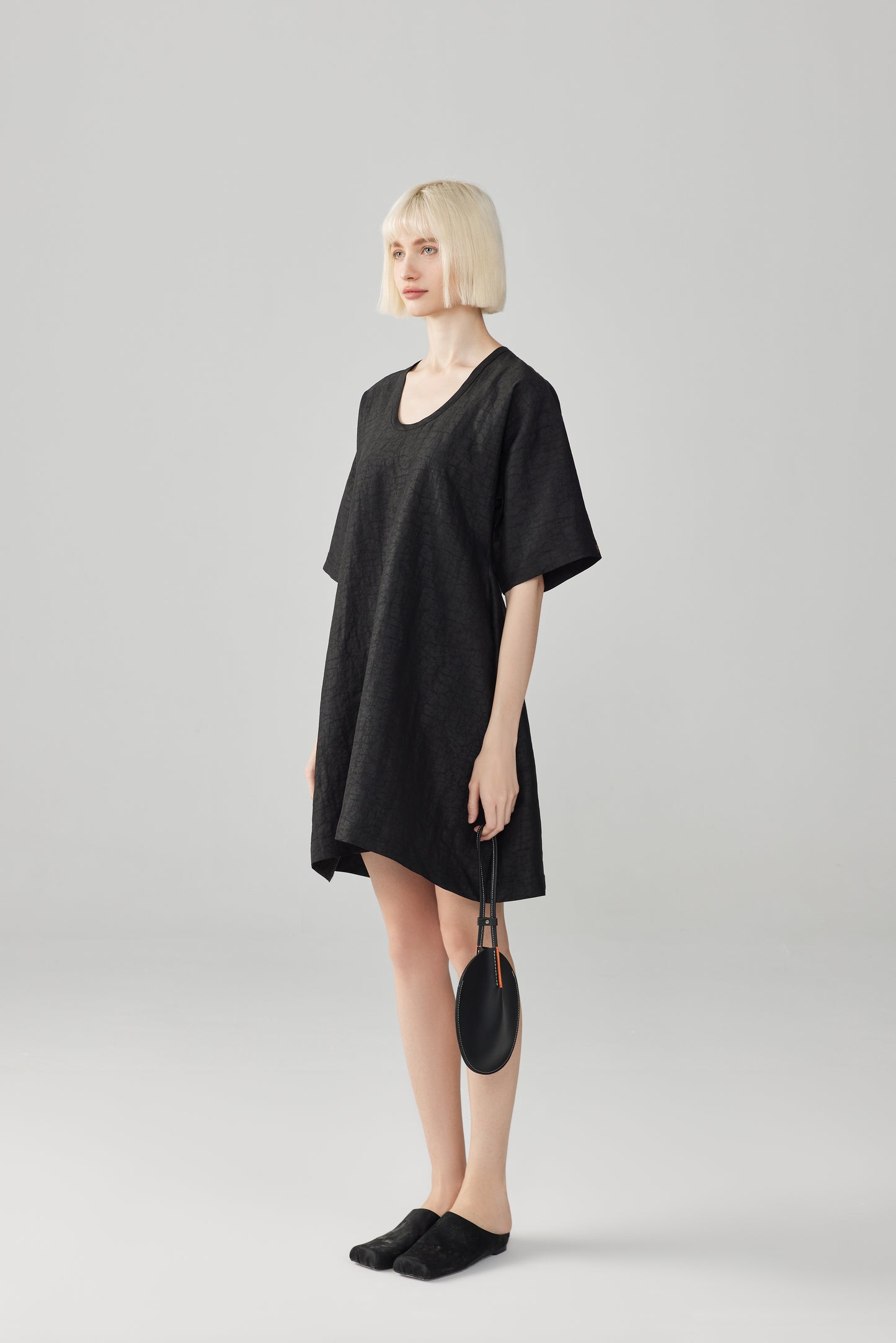 Short Tea Silk Dress