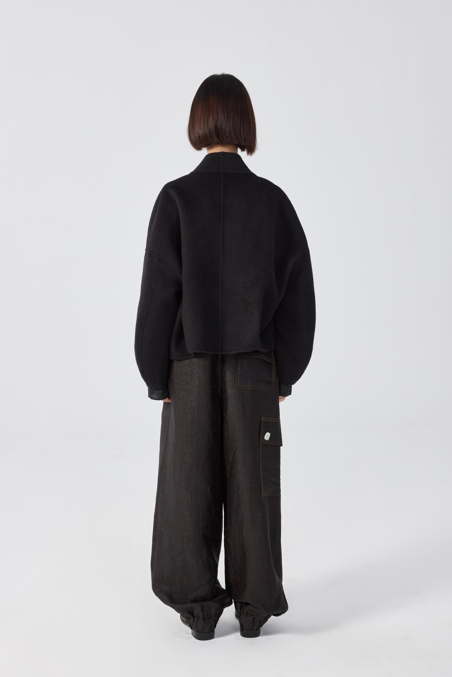 VARA CASHMERE CARDIGAN-BLACK