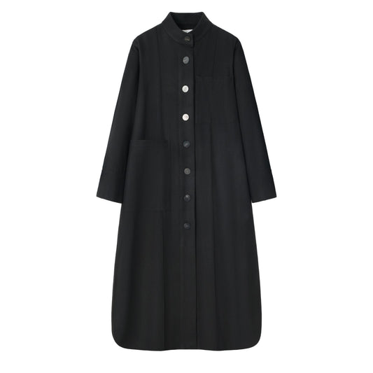 Long Loden Coat Dress
