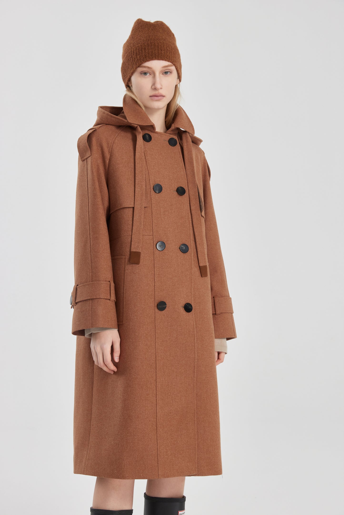 Loden Trench Coat