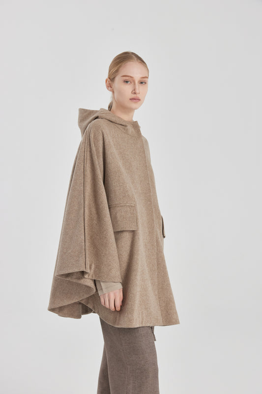 Loden Poncho