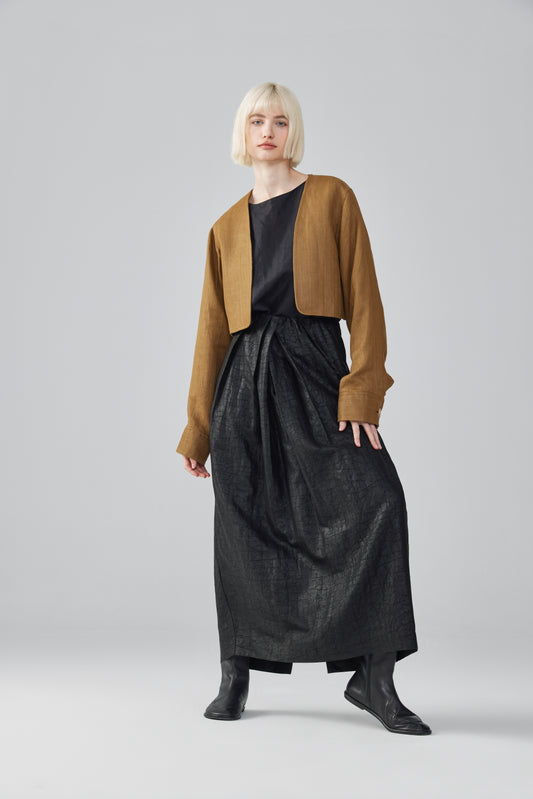 Short Linen Jacket