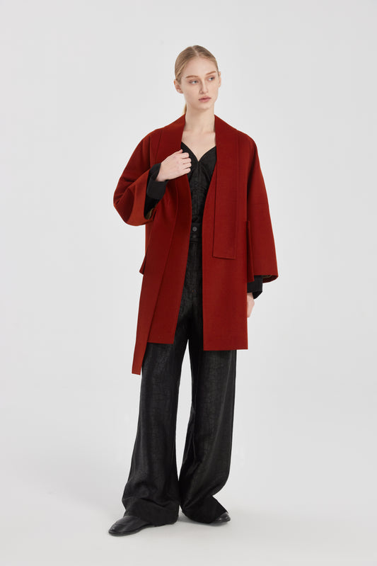 Wide Loden Jacket