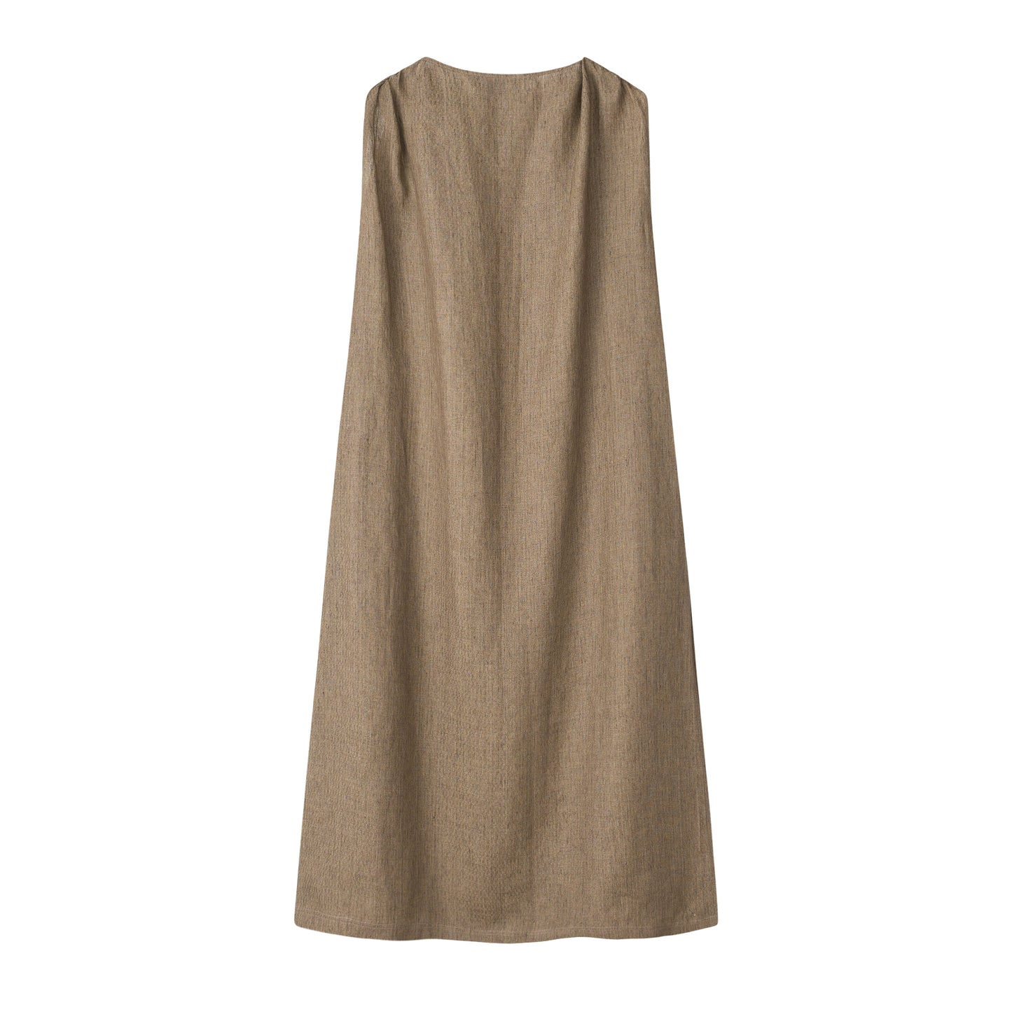Sleeveless Linen Dress