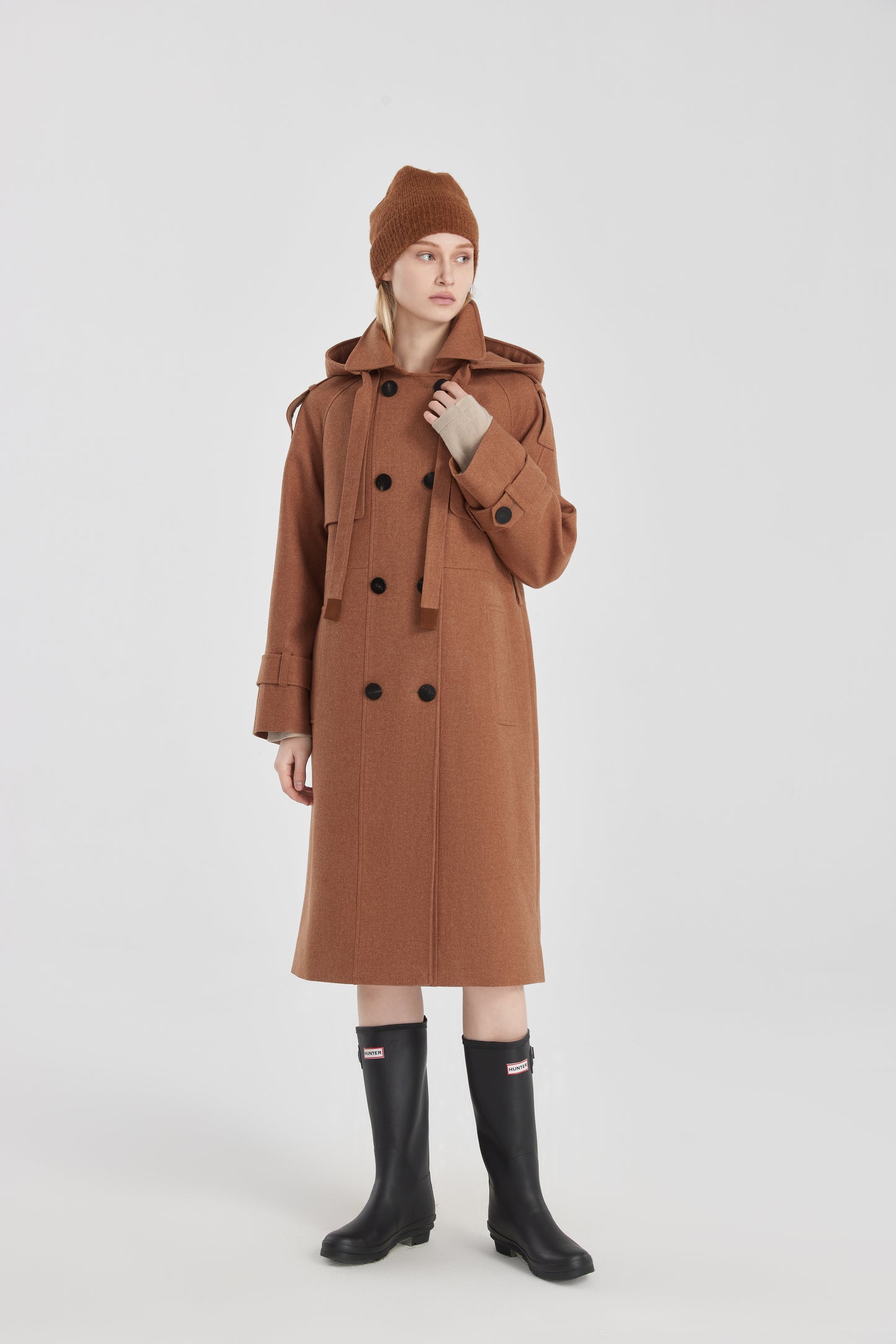 Loden Trench Coat