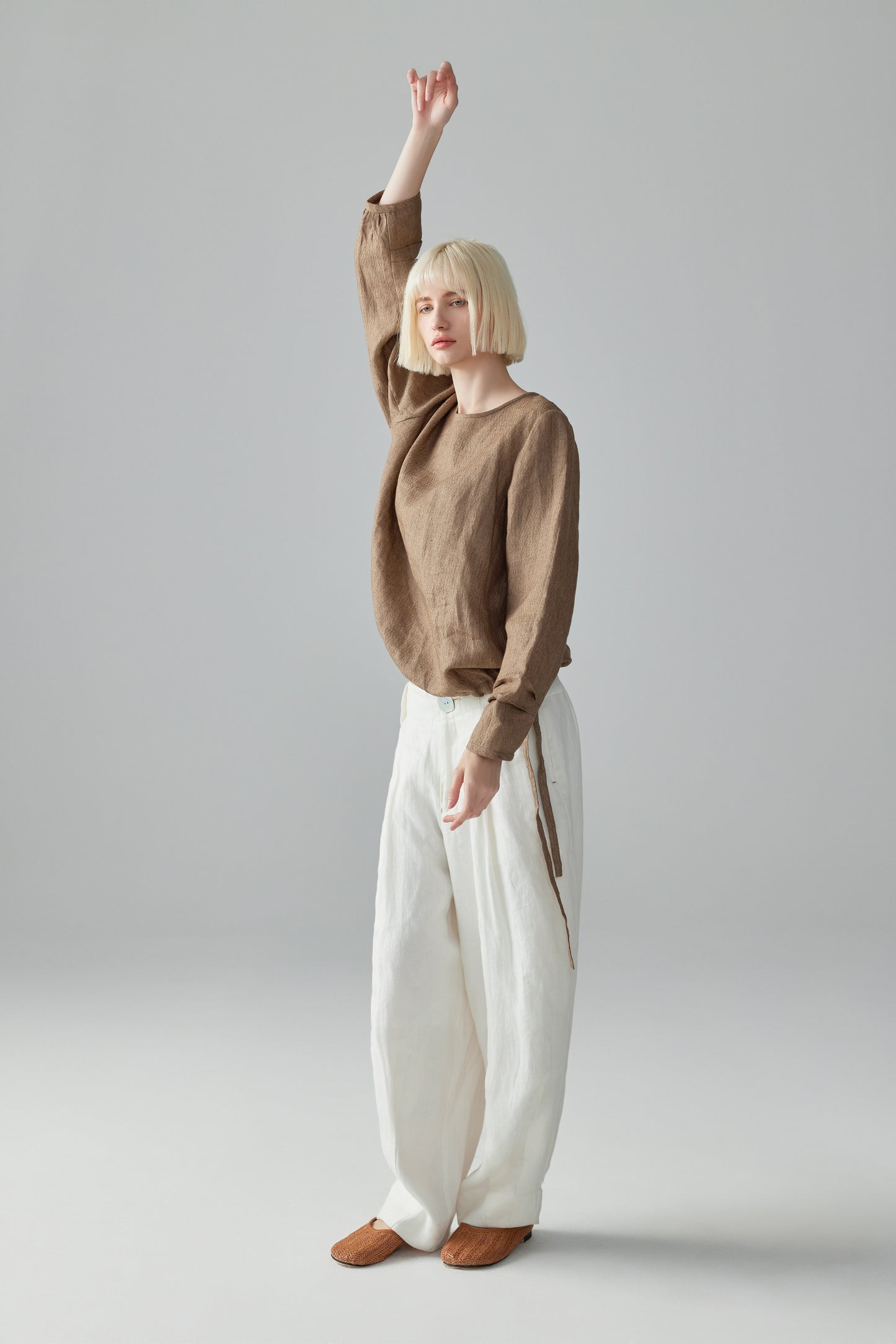 Casual Linen Blouse