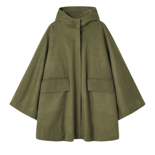 Loden Poncho