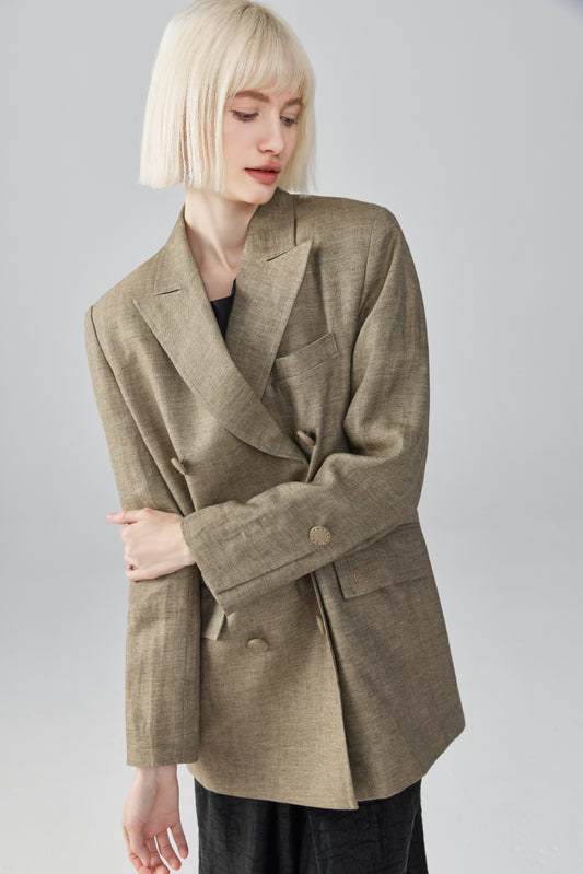 Linen Suit Jacket