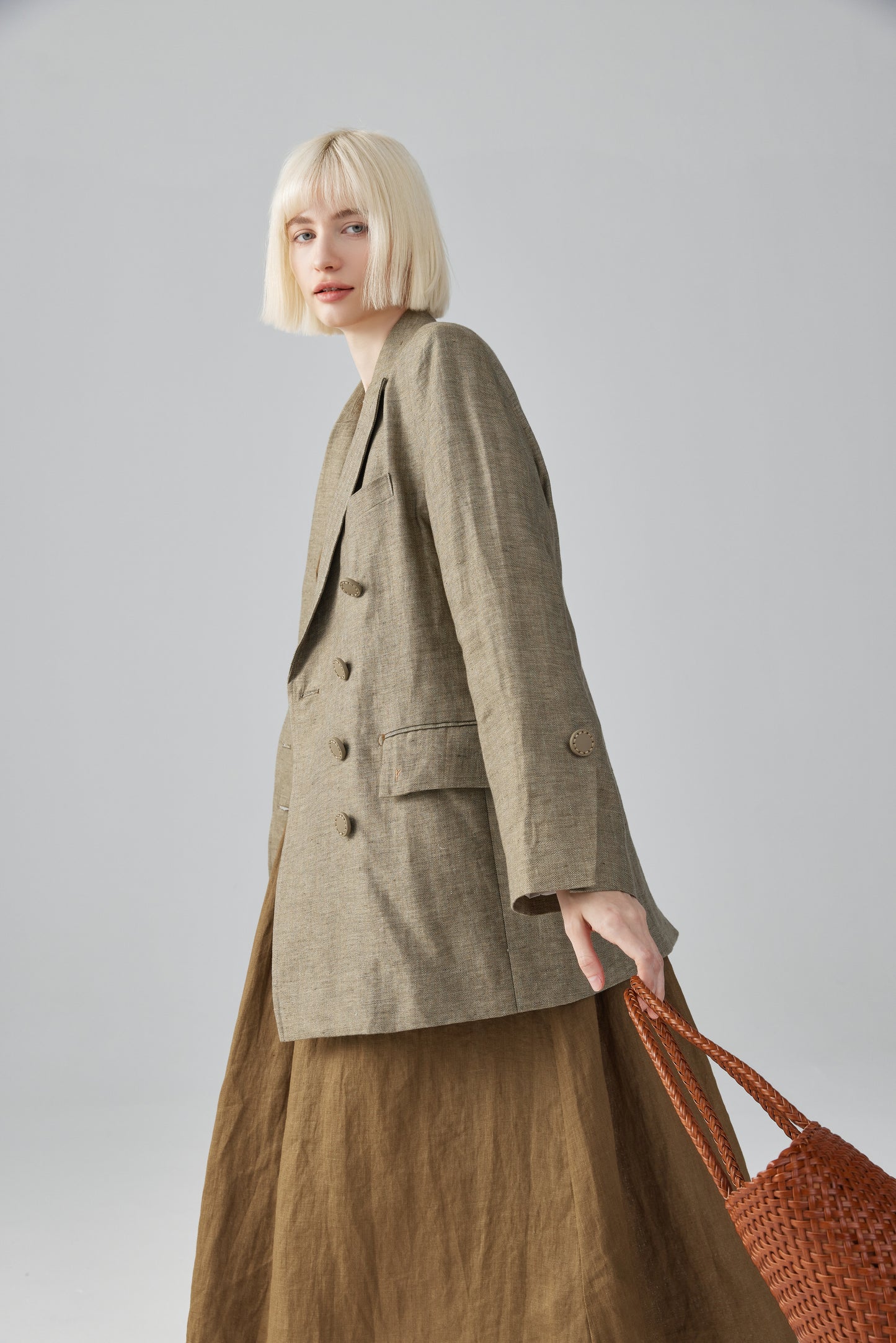 Linen Suit Jacket