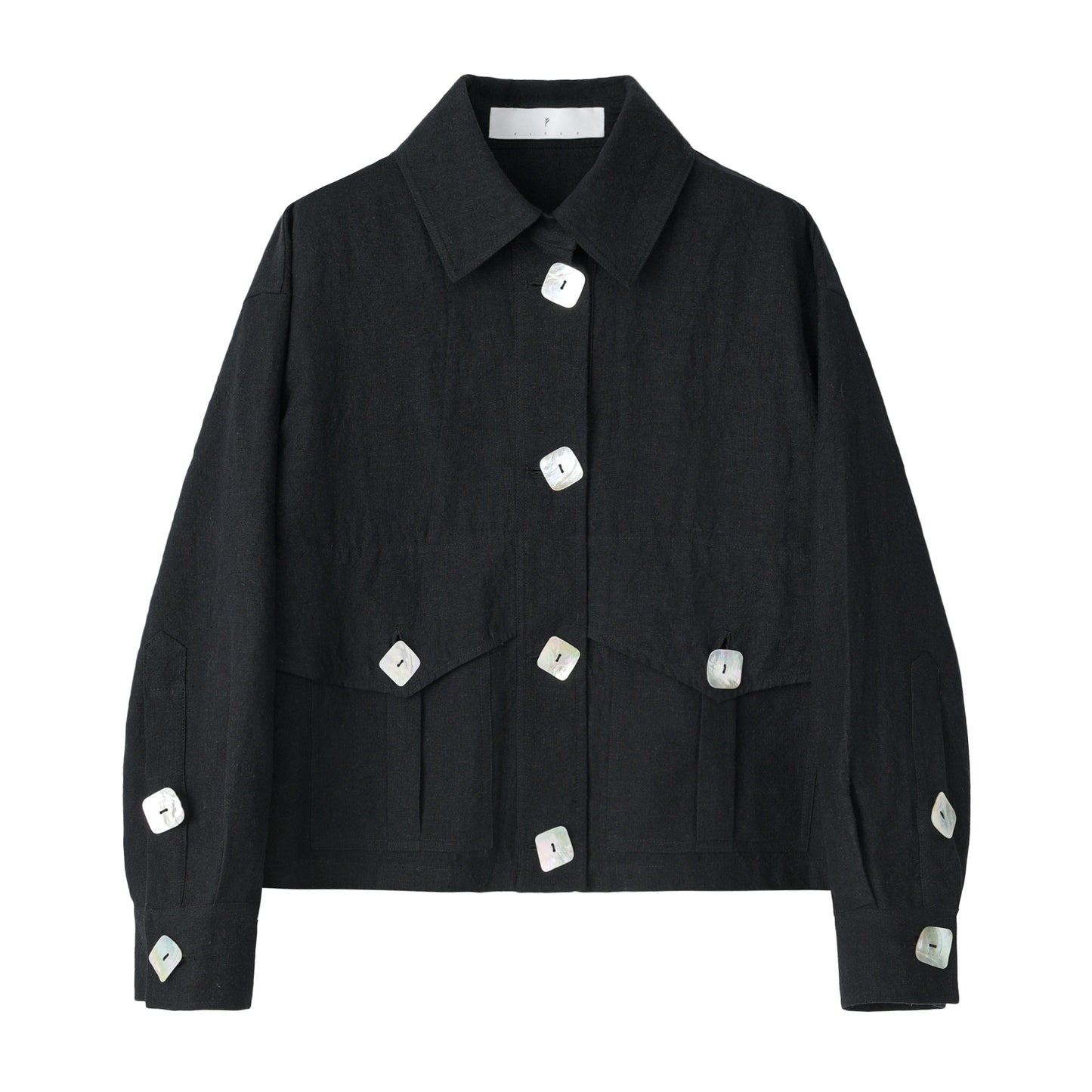 Black Linen Jacket