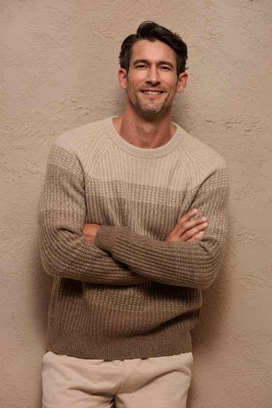 LYKKE DIP DYE
Ribbed Cashmere Sweater