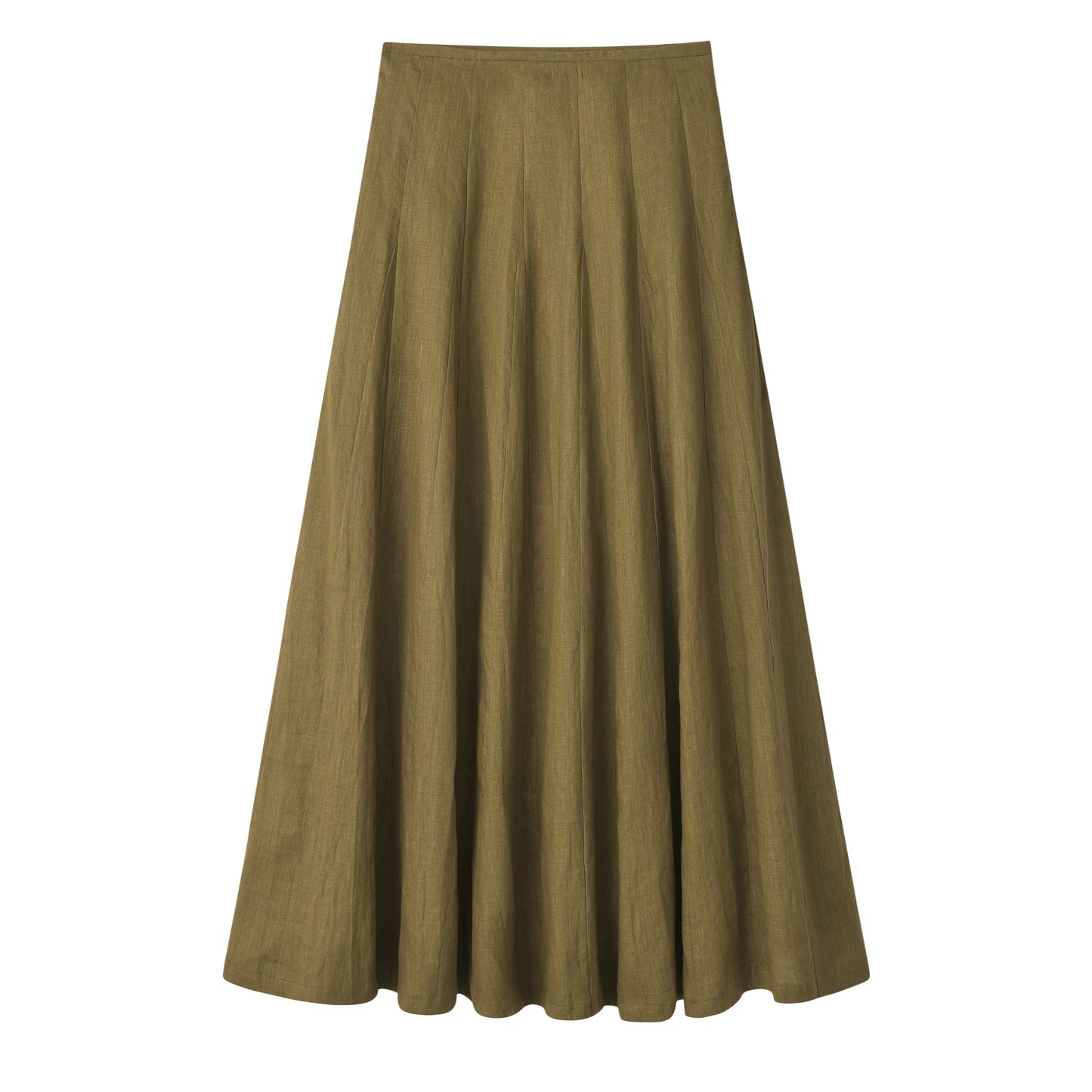 Long Linen Skirt