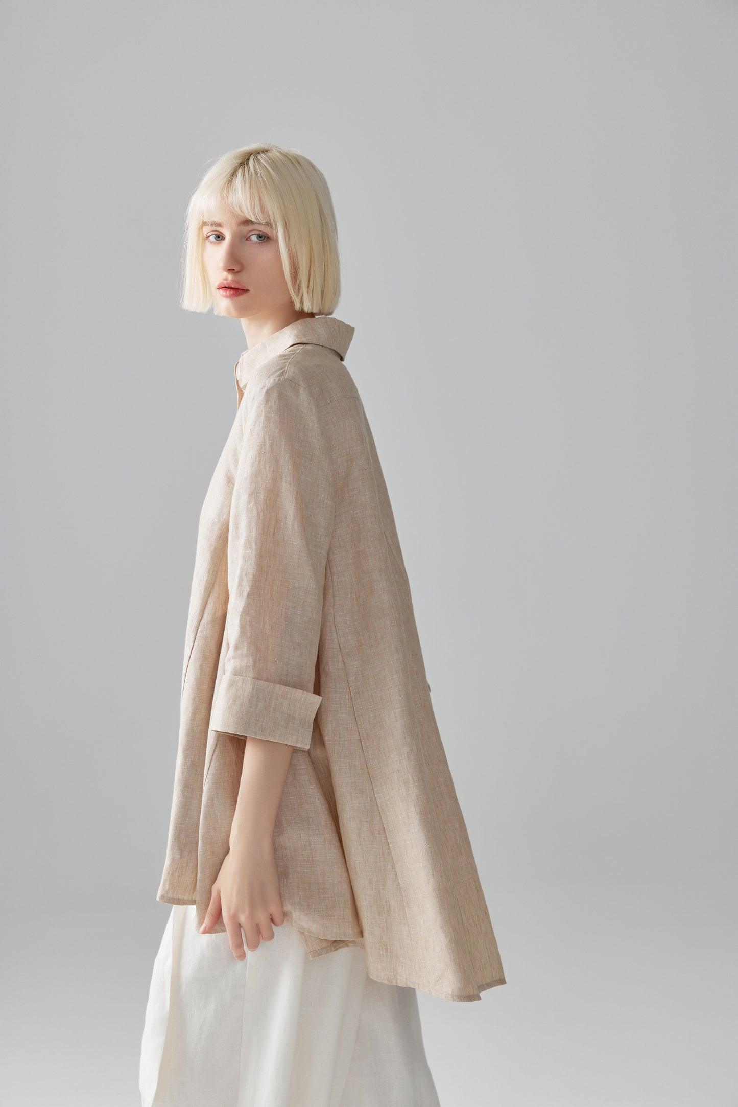 Long Linen Shirt