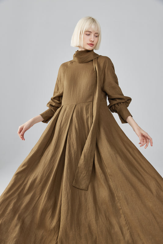 Luxurious Linen Dress