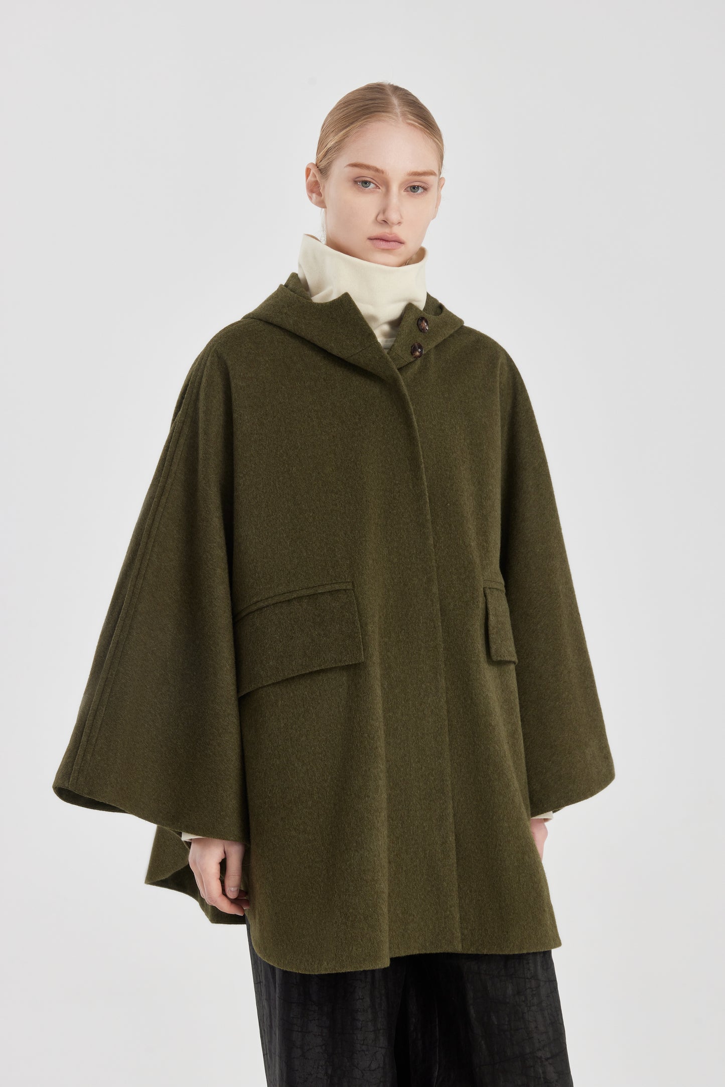 Loden Poncho