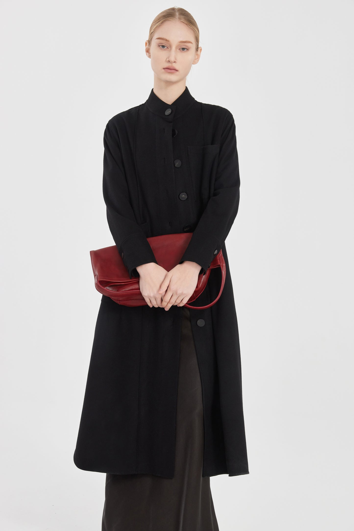 Long Loden Coat Dress