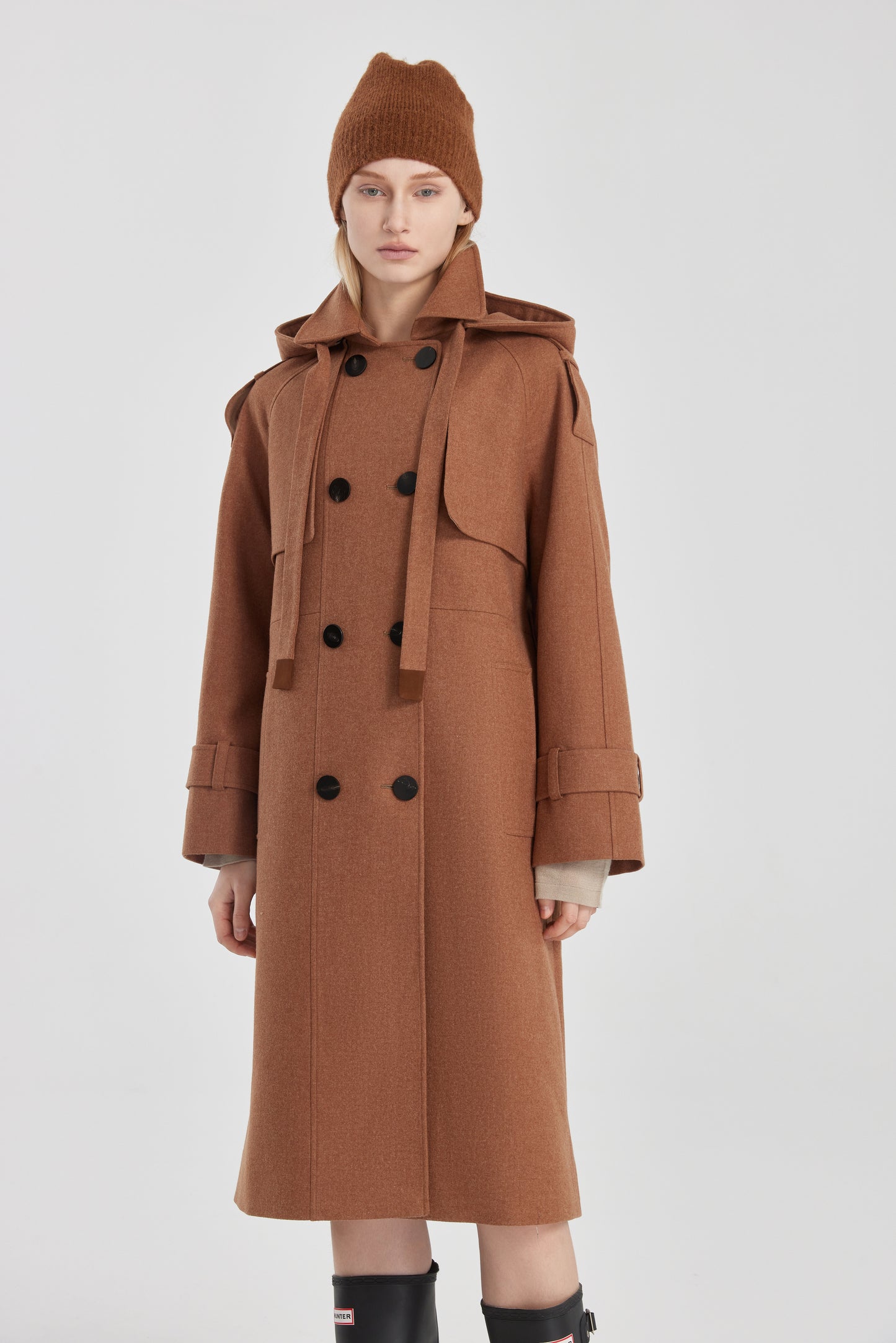 Loden Trench Coat