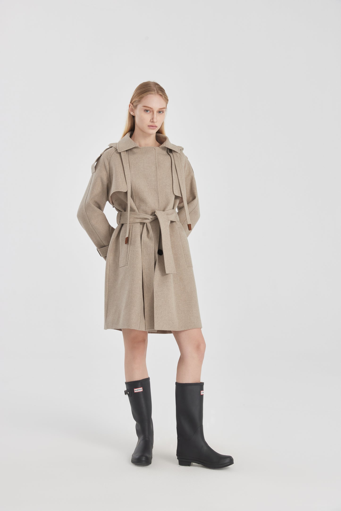 Loden Trench Coat